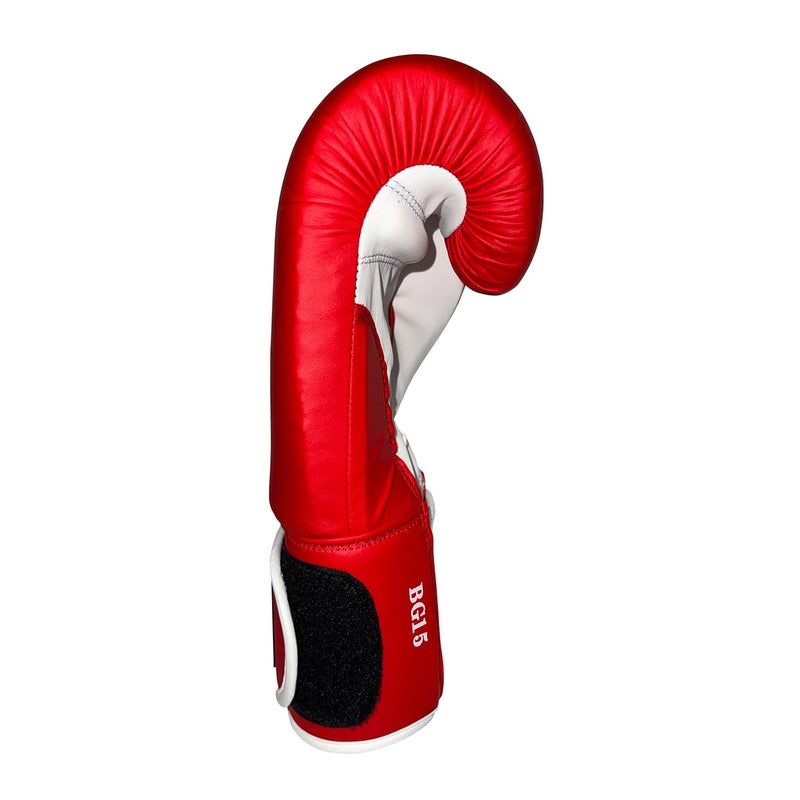 Ringside Striker Boxing Training Sparring Gloves, Large/X-Large, Black/White - Image 2